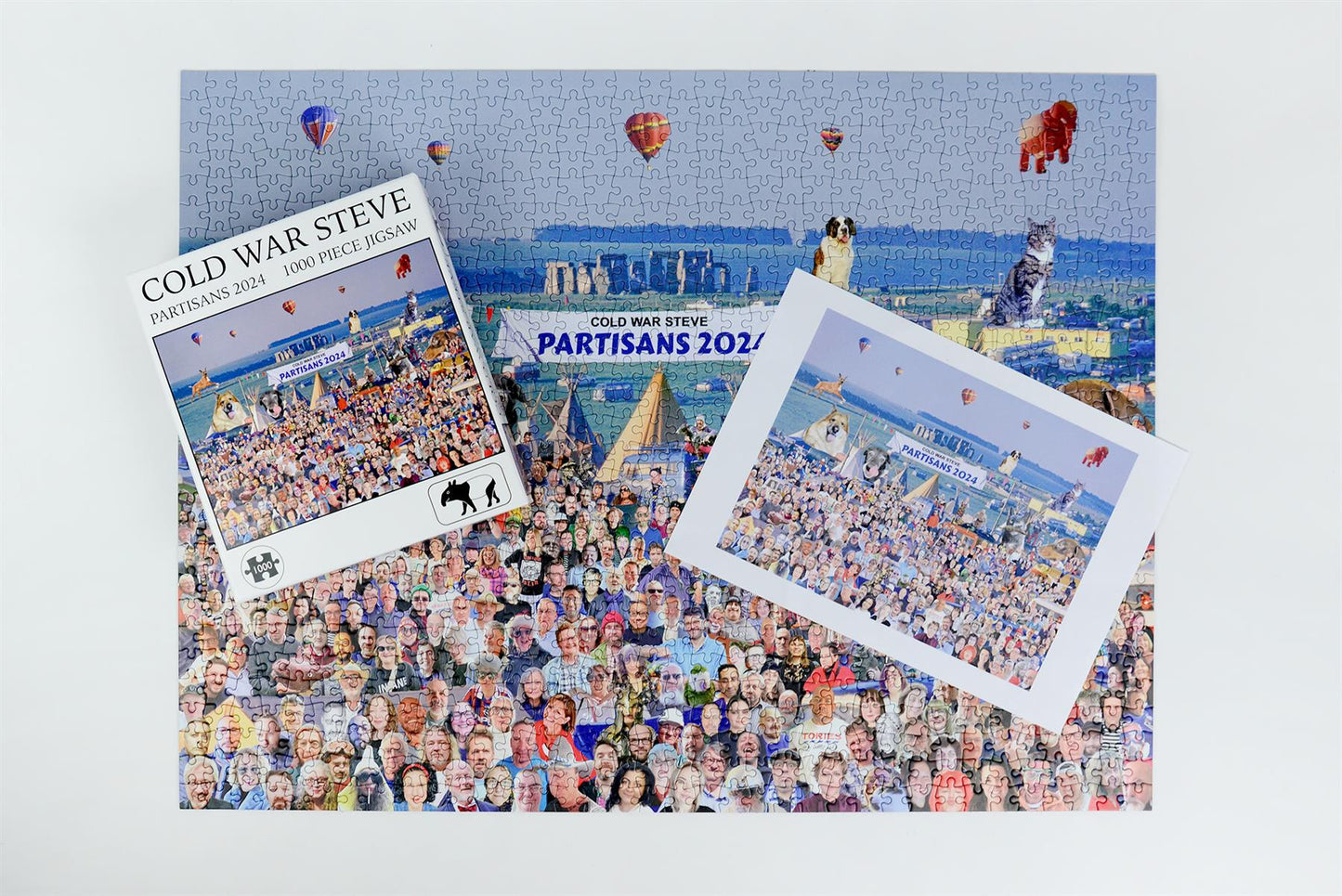 Cold War Steve Partisans 2024 1000 Piece Jigsaw Puzzle