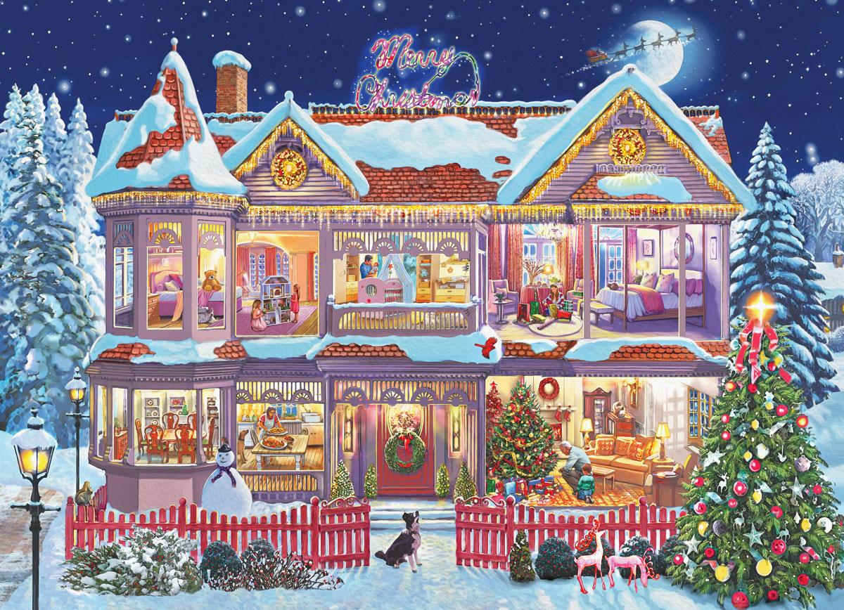 Christmas jigsaw clearance puzzles