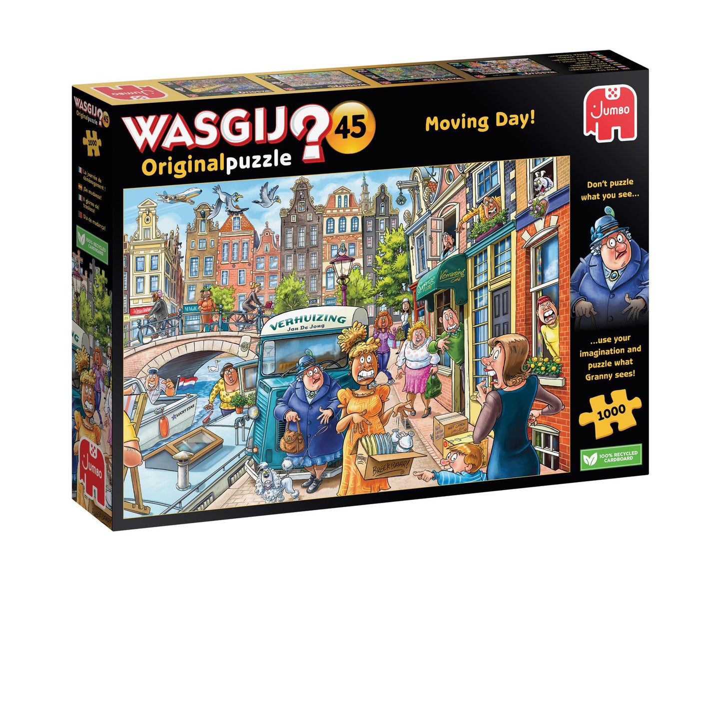 Wasgij Original 45 Moving Day 1000 Piece Jigsaw Puzzle