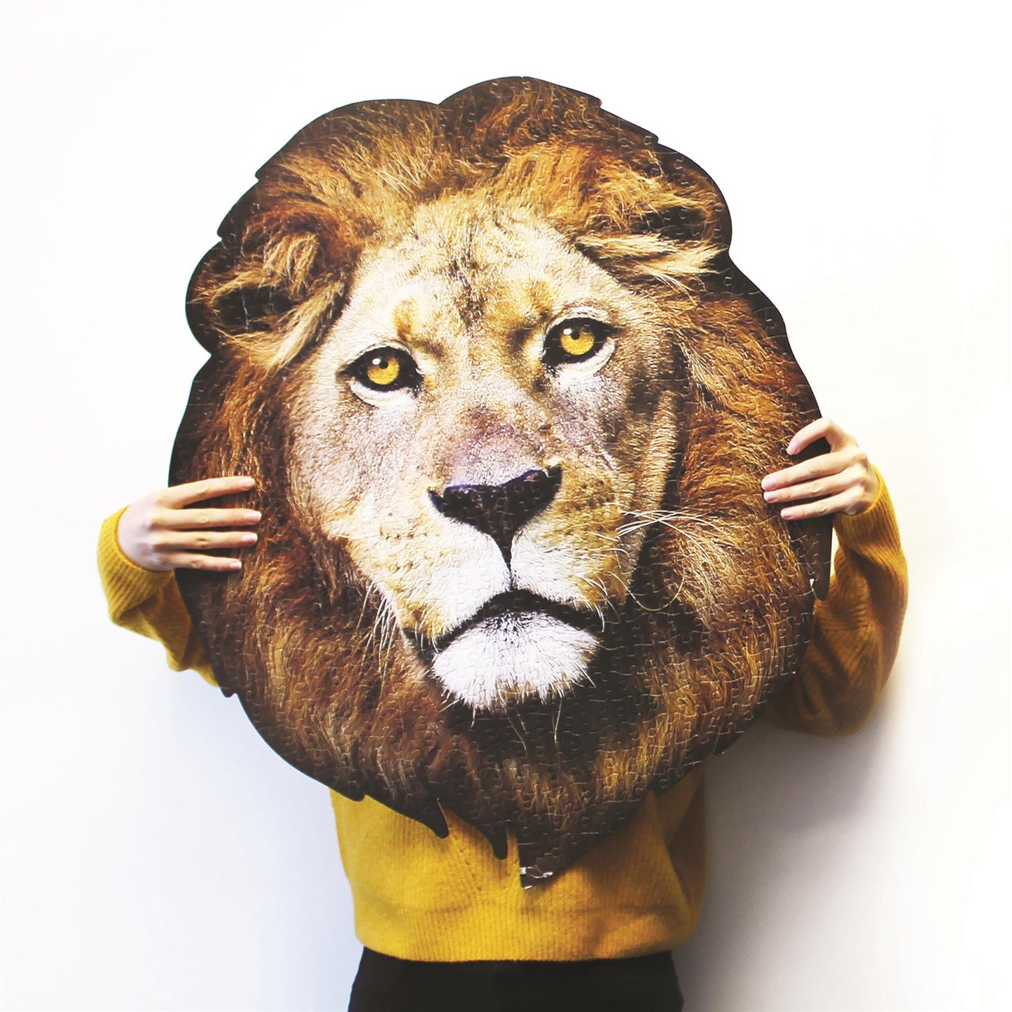 I am Lion 550 Piece Shaped Jigsaw Puzzle