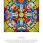 David Cohen: Butterfly Rose Window 1000 Piece Jigsaw Puzzle