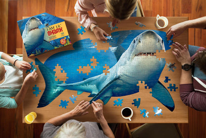 I am Shark 100 Piece Shaped  Jigsaw Puzzle