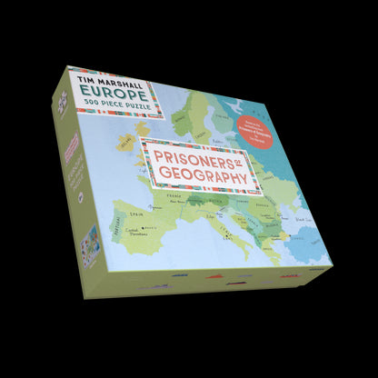 Prisoners of Geography Europe Map 500 Piece Jigsaw Puzzle