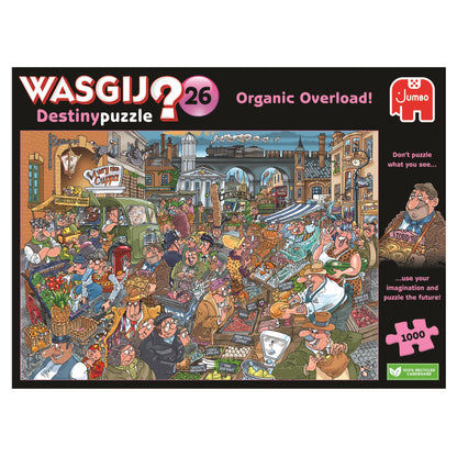 Wasgij Destiny 26 Organic Overload 1000 piece jigsaw puzzle