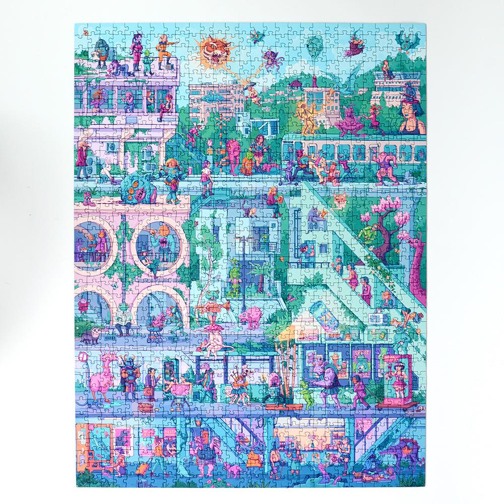 Concrete Jungle 1000 Piece Jigsaw Puzzle