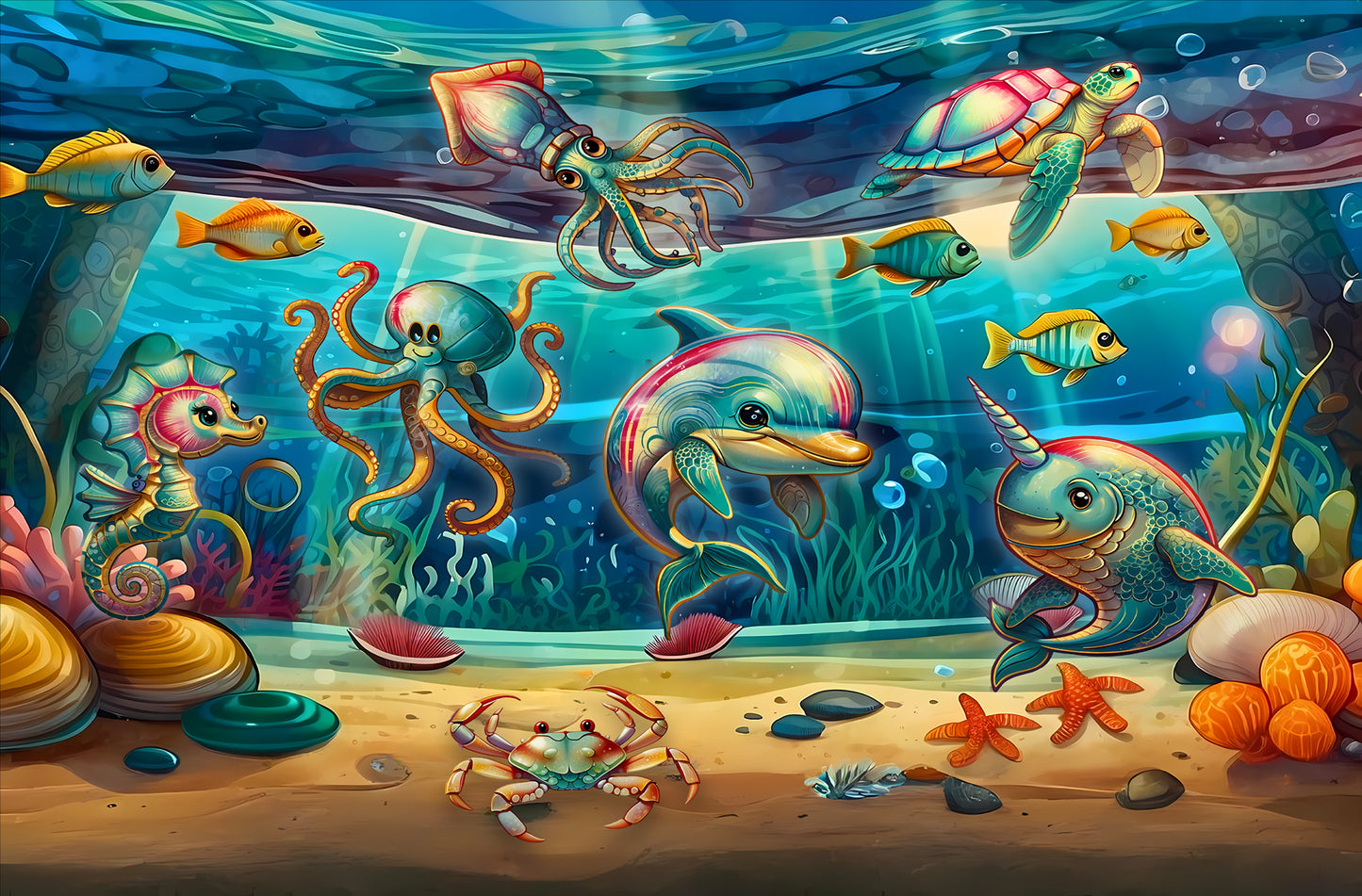 Under the Sea 100 Piece Jigsaw Puzzle