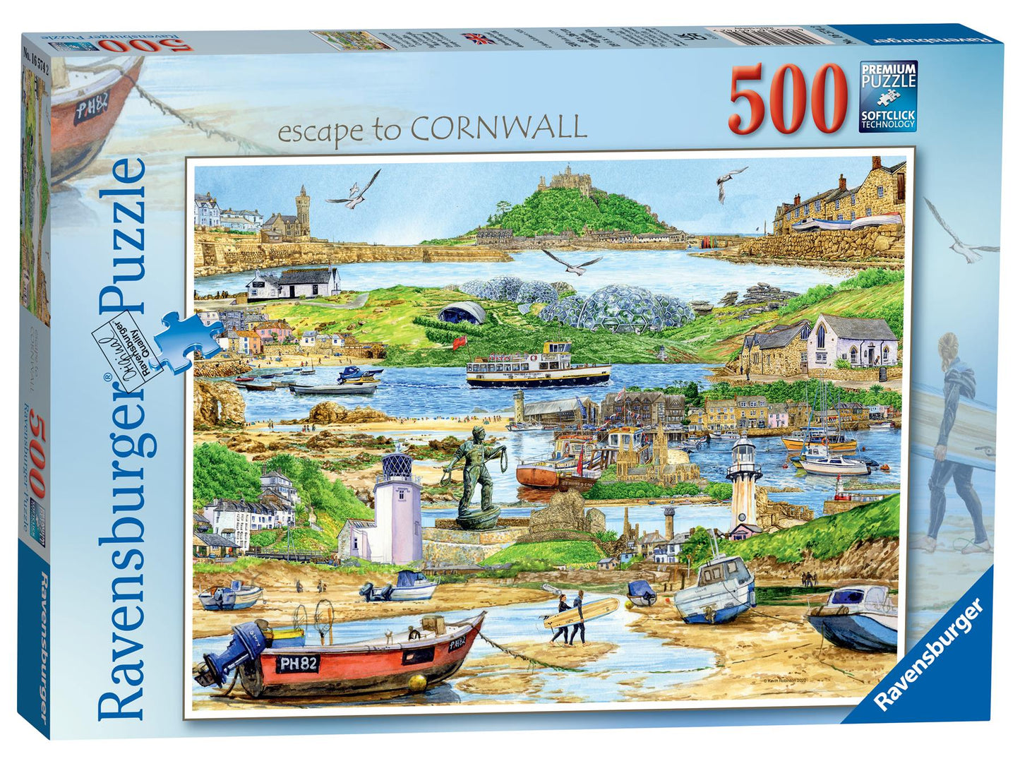 Escape to Cornwall 500 Piece Jigsaw Puzzle