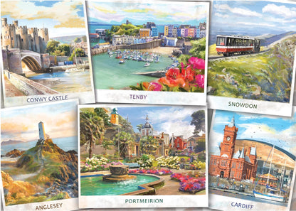 Welcome to Wales 1000 Piece Jigsaw Puzzle