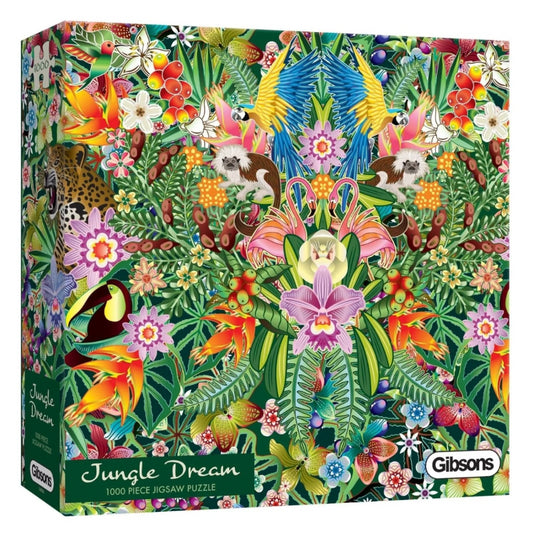 Catalina Estrada - Jungle Dream 1000 Piece Jigsaw Puzzle