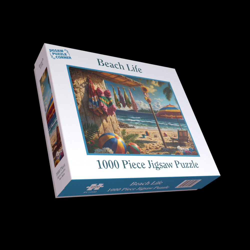 Beach Life 1000 piece jigsaw puzzle