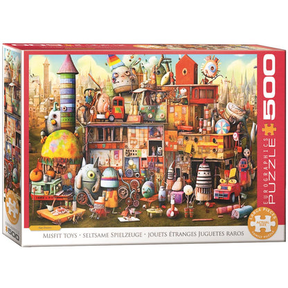 Misfit Toys 500 Piece Jigsaw Puzzle