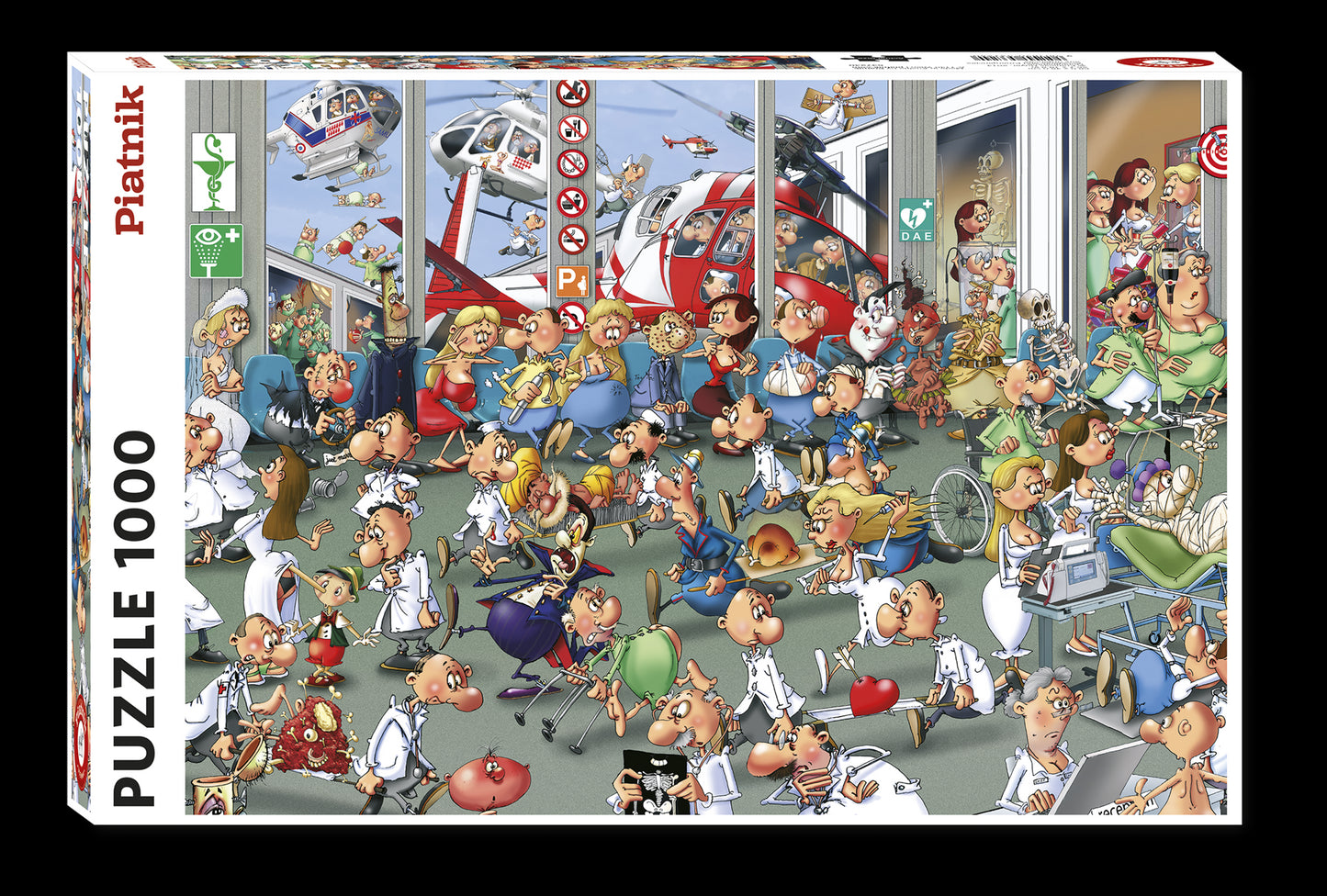 Ruyer - Accidents & Emergencies 1000 Piece Jigsaw Puzzle