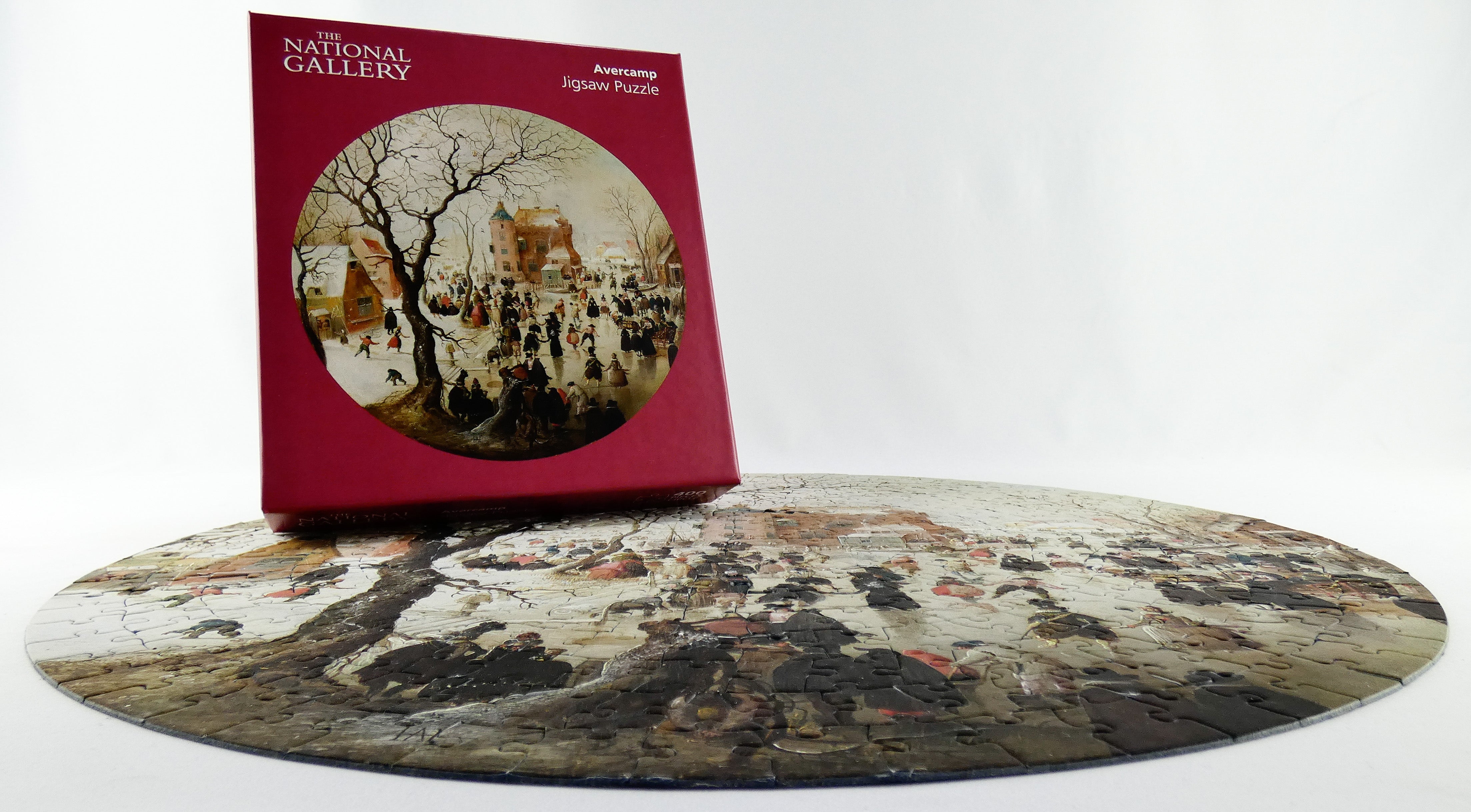 Angeicl Visitation in a Winter Wonderland Jigsaw Puzzle 500 Pcs - online Prophetic Art