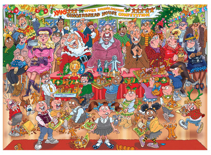 Wasgij Christmas 18 Gingerbread Showstopper 1000 Piece Jigsaw Puzzle