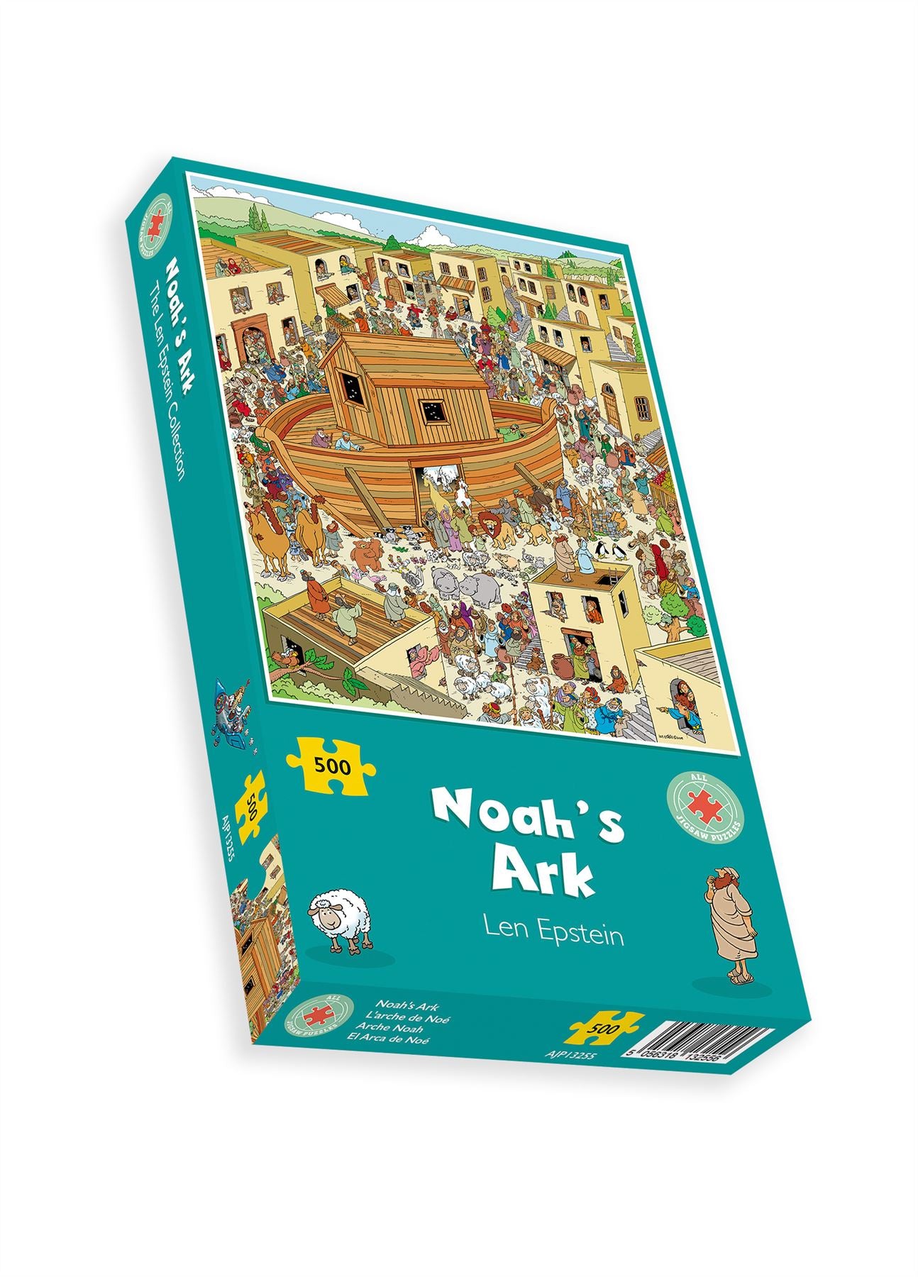 Noah s Ark Len Epstein 500 Piece Jigsaw Puzzle All Jigsaw Puzzles