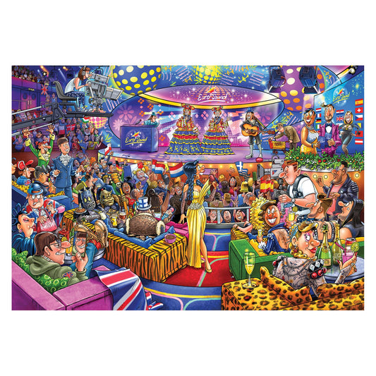 Wasgij Mystery 25 Eurosound Contest! 1000 piece jigsaw puzzle