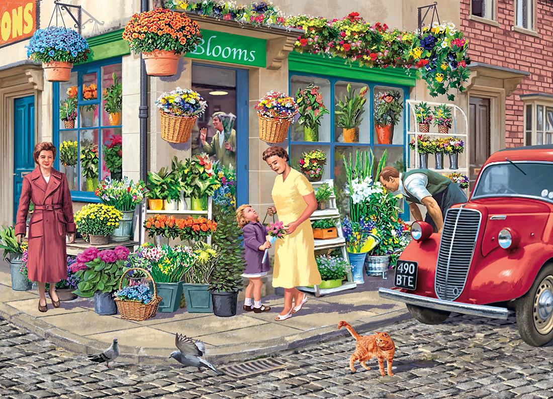 The Florist 1000 Piece Jigsaw Puzzle