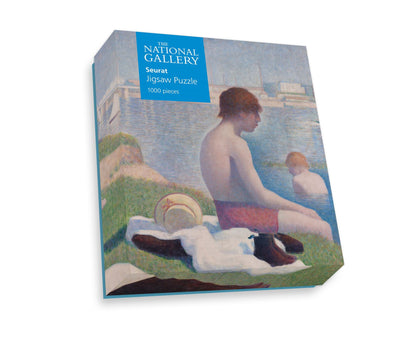 Bathers at Asnieres - National Gallery 1000 Piece Jigsaw Puzzle box