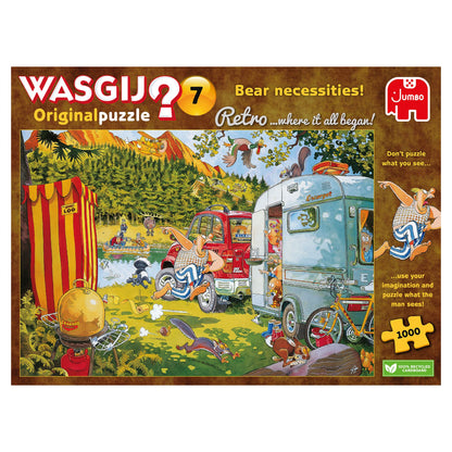 Wasgij Retro Original 7 Bear Necessities! 1000 Piece Jigsaw Puzzle