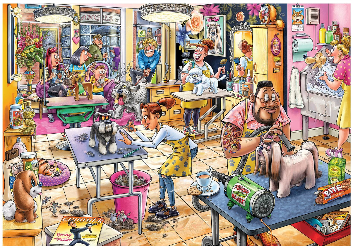 Wasgij Mystery 23 Pooch Parlour 1000 Piece Jigsaw – AJP UK