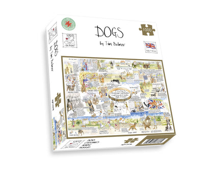 Dogs - Tim Bulmer 1000 piece jigsaw puzzle