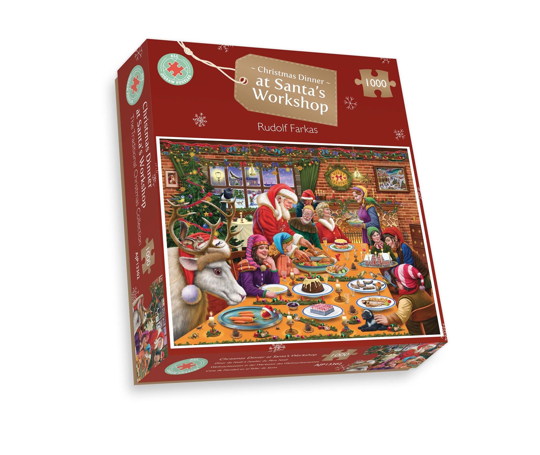 Santa's Workshop - Ravensburger Limited Edition 1000 Piece Jigsaw