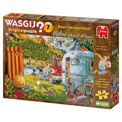 Wasgij Retro Original 7 Bear Necessities! 1000 Piece Jigsaw Puzzle