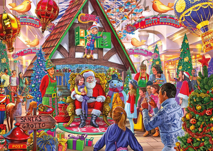 Visit Santa 1000 Piece Jigsaw Puzzle