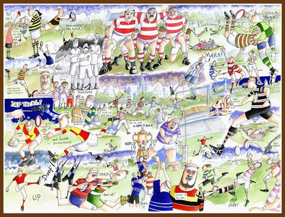 Rugby - Tim Bulmer 1000 Piece Jigsaw Puzzle