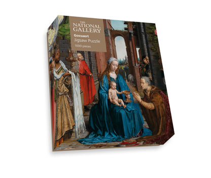 The Adoration of the Kings - National Gallery 1000 Piece Jigsaw Puzzle box