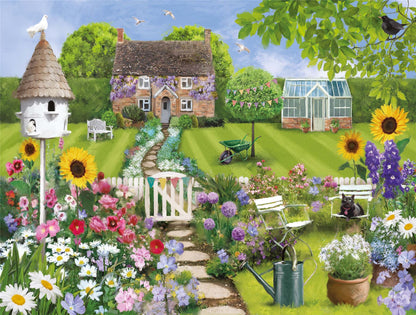 Cottage Garden Path 1000 Piece Jigsaw Puzzle